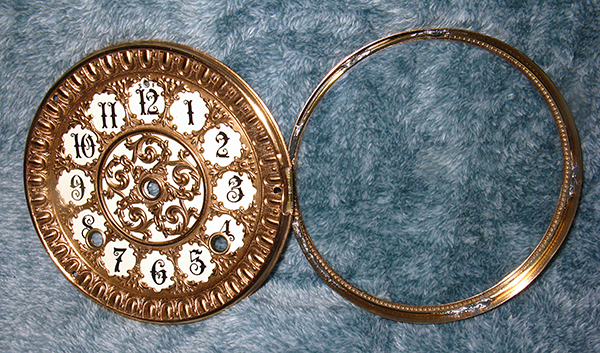 Clock Face and Dial Restored